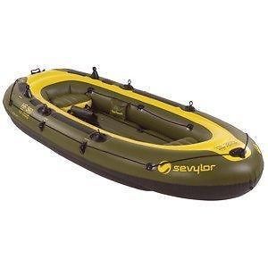 NEW SEVYLOR FISH HUNTER INFLATABLE 6 PERSON BOAT