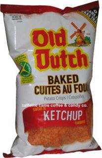 OLD DUTCH BAKED KETCHUP CHIPS 4 x 200g BAGS