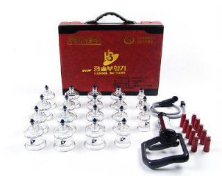 THERAPY CUPPING SET 19 CUPS/ 10 MAGNETS/ PUMP BODY MASSAGE HEALTH