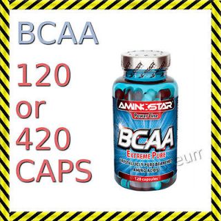 AminoStar Hardcore BCAA 120/420 Extreme Pure Pills   New Best Capsule