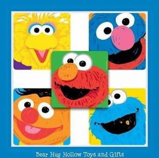 15 Sesame Street Elmo Cookie Monster Big Bird Ernie Grover Stickers