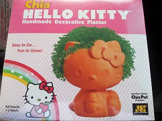 NEW, Chia Pet / HELLO KITTY / Handmade Decorative Planter