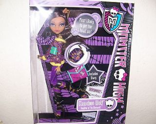 MONSTER HIGH CLAWDEEN WOLF DAUGHTER FOR THE WEREWOLF INCLUDES DIARY