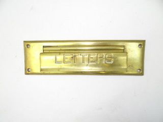 Solid Brass Stamped 56 Front Door Mail Letter Postal Slot Hardware