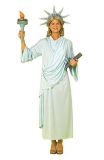 Statue of Liberty Halloween Costume Dress Adult Women 55776