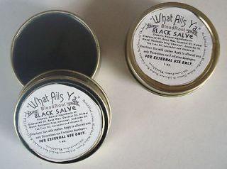 BLOODROOT BLACK DRAWING SALVE 1 OZ   100% Organic Oils and all