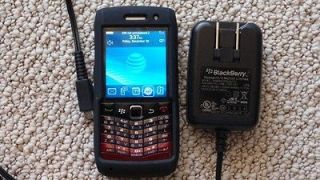 BlackBerry Pearl 3G 9100   Black/red (AT&T) used only a few weeks.