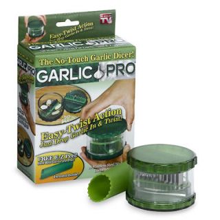 Garlic Pro No Touch Dicer Twist Great for Garlic Nuts & Toppings Free