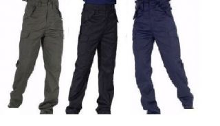 blue army cargo pants