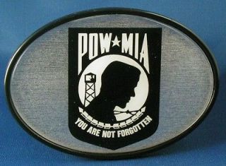 POW MIA TRAILER HITCH COVER Truck RTV ATV Car Tow NEW Armed Services