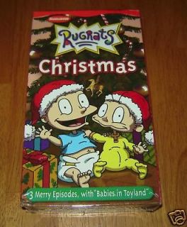 Rugrats Christmas VHS   3 Merry Episodes   Brand NEW