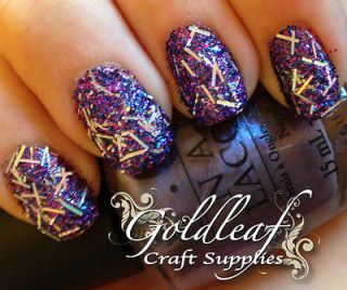 Nail Art Ciate style Glitter mixes, Multi Glitter sequin / discs