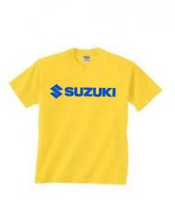 Suzuki Racing Tee Shirt Yellow