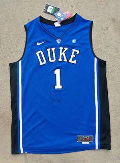 Duke #1 KYRIE IRVING Signed Autographed Nike Jersey COA PROOF GO