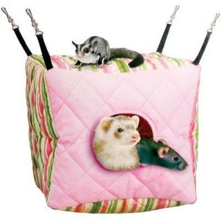 SUPERPET Ferret Hanging Comf E Cube Bed Toy Hammock 