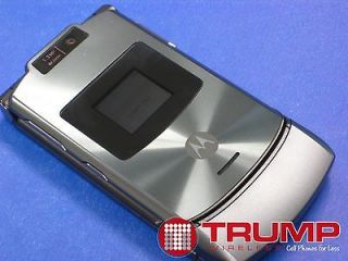 Motorola RAZR V3xx Cingular AT&T Cell Phone 3G v3 Grey  Good Quality