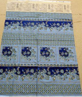 CLOSEOUT Blue FRENCH PROVENCE ALSACE Benartex Quilt Tablecloth Panel