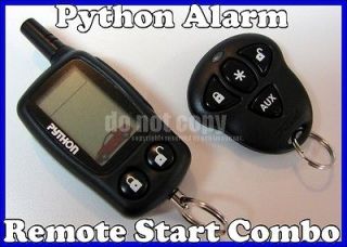 Python 5303P / 533 LCD 2 Way Security System Remote Start Free Tech