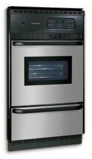 Frigidaire Stainless Steel 24 Gas Self Cleaning Wall Oven FGB24S5DC