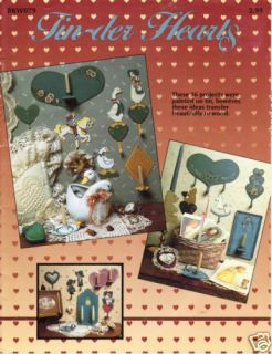Folk Art Painting Patterns * Tin or Wood * 36 Projects