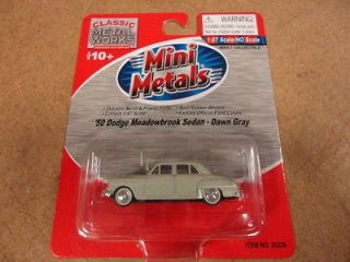 Classic Metal works 1950 Dodge Meadowbrook Gray car Ho Scale