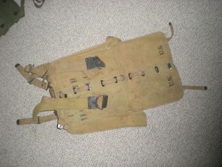 US model 1912 cavalry ration saddle bags us army world war one medical