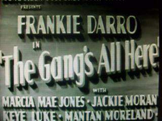 Classic Movie   The Gangs All Here 1941 Frankie Darro Marcia Mae