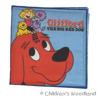 CLIFFORD BIG RED DOG CLOTH/SOFT BOOK KIDS~EMILY ELIZABETH~STUF FED