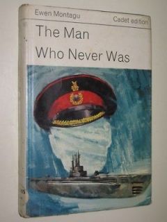 The Man Who Never Was by EWEN MONTAGU   1965 HC DJ Book