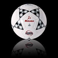 NEW MIKASA FSC62 America Futsal # 4 Black/White Soccer Ball