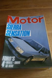 Motor 20th Feb 1985 Sinclair C5 TEST Fiat Uno SX Breif Report