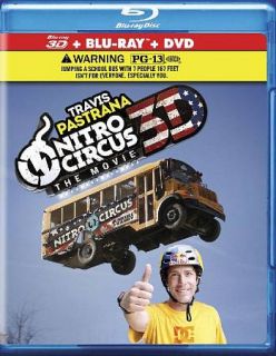 Nitro Circus The Movie (Blu ray + Blu ray 3D, 2 Disc Set)