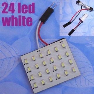 24 SMD 1206 T10 Car interior Dome Door LED Panel Light