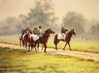 STEPHEN PARK Morning Exercise horse racing jockeys