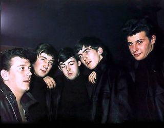 The Beatles with Gene Vincent Large Photo Print 13x19