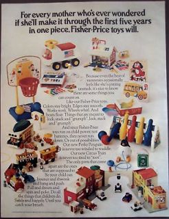 vintage fisher price toys in Collectibles