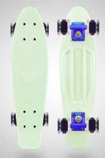 Penny Mini Skateboards Glow/Blue/Clea r Plastic Boards 22 LTD