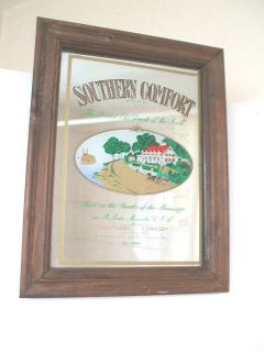 Vintage Southern Comfort The Grand Old Drink Of The South Adversing