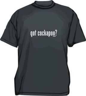 Got cockapoo? Poodle Cocker Dog Mix Mens T Shirt PICK