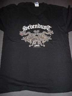SEVENDUST 1997 Logo seven dust T Shirt **NEW music band concert tour