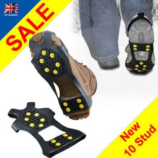 Shoe Studded Snow Grips Ice Grips Anti Slip Snow Shoes Crampons Cleats