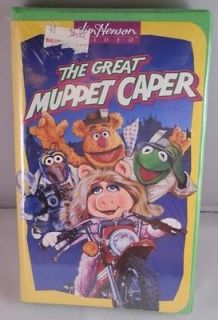 Kids VHS The Great Muppet Caper Movie New Sealed