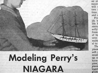 You can build Perrys NIAGARA Model Ship / boat plans