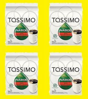 56 x Pods Tassimo Nabob 100% Colombian COFFEE T Disc, 4 x boxes