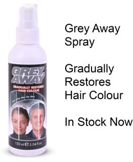 hair color spray gray