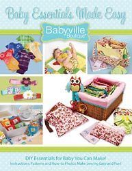 PUL fabric patterns baby items totes bibs bags ts instructions