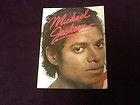 MICHAEL JACKSON Biography Book 1984 & Giant color poste