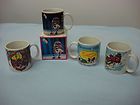 The California Raisins 4 Collectors Coffee Cups Mugs 1 NIB #816