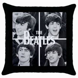 THE BEATLES Throw Pillow Case Black for Bed Room Gifts HOT NEW