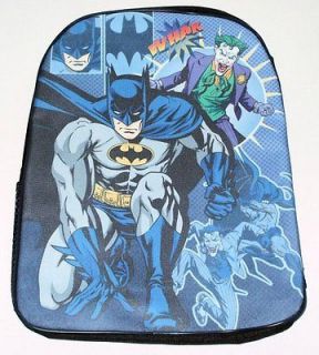 NWT DC Comics Batman Joker WHAK Dark Knight Warner Brothers Backpack